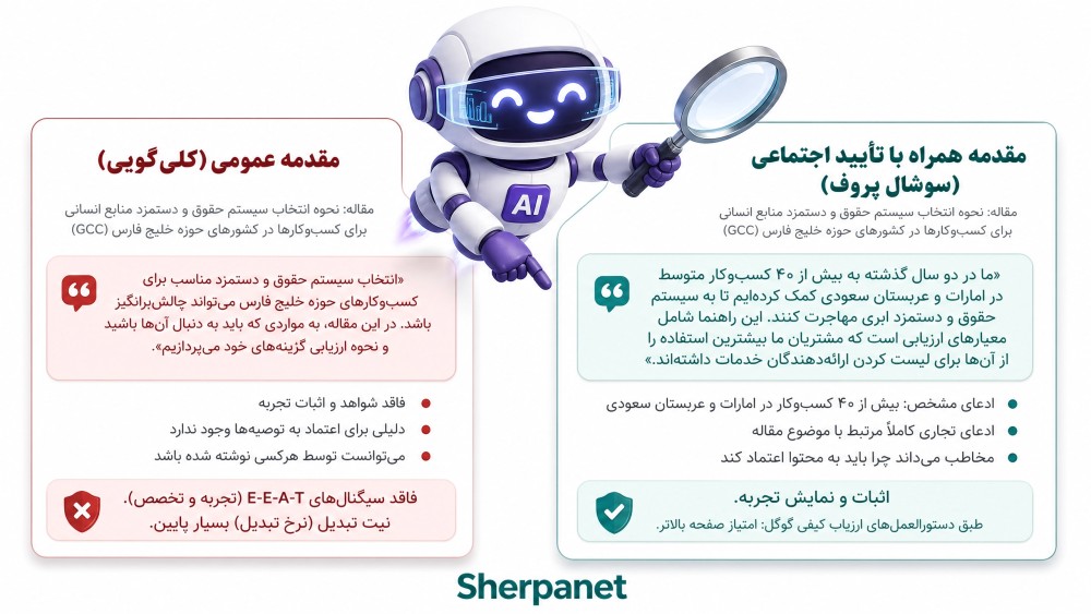 تجربه دست اول در محتوا